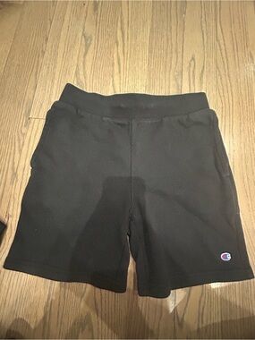 Champion Boys Black Shorts Size M (10–12) Casual Athletic Summer Shorts